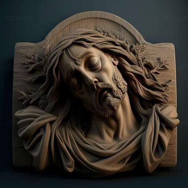 3D model jesus (STL)